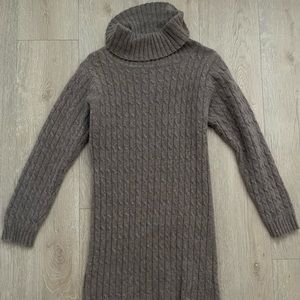 The cutest sweater turtle neck dress